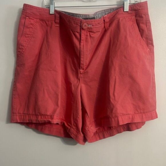 Natural Reflections Peach Cotton shorts, size 20W - Picture 1 of 4
